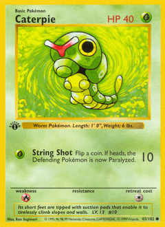 Caterpie from Base #45