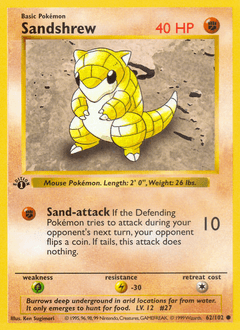 Sandshrew from Base #62
