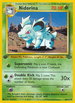 Nidorina from Jungle #40