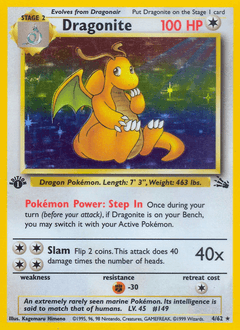 Dragonite from Fossil