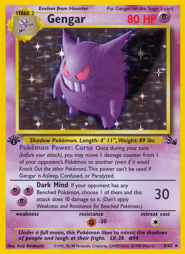 Gengar from Fossil