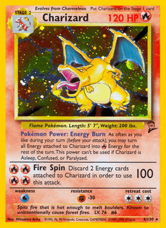 Charizard from Base Set 2