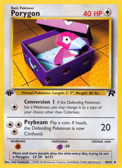Porygon from Team Rocket #48