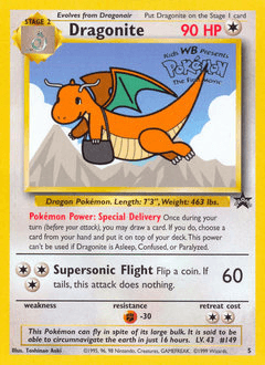 Dragonite from Wizards Black Star Promos