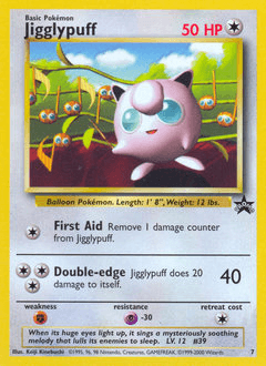 Jigglypuff from Wizards Black Star Promos