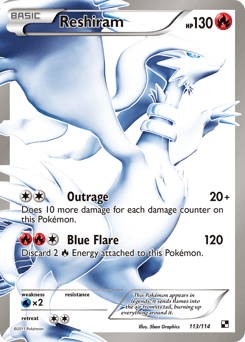 Reshiram from Black & White #113