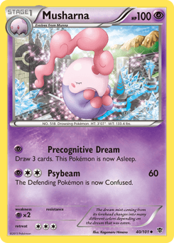 Musharna from Plasma Blast #40