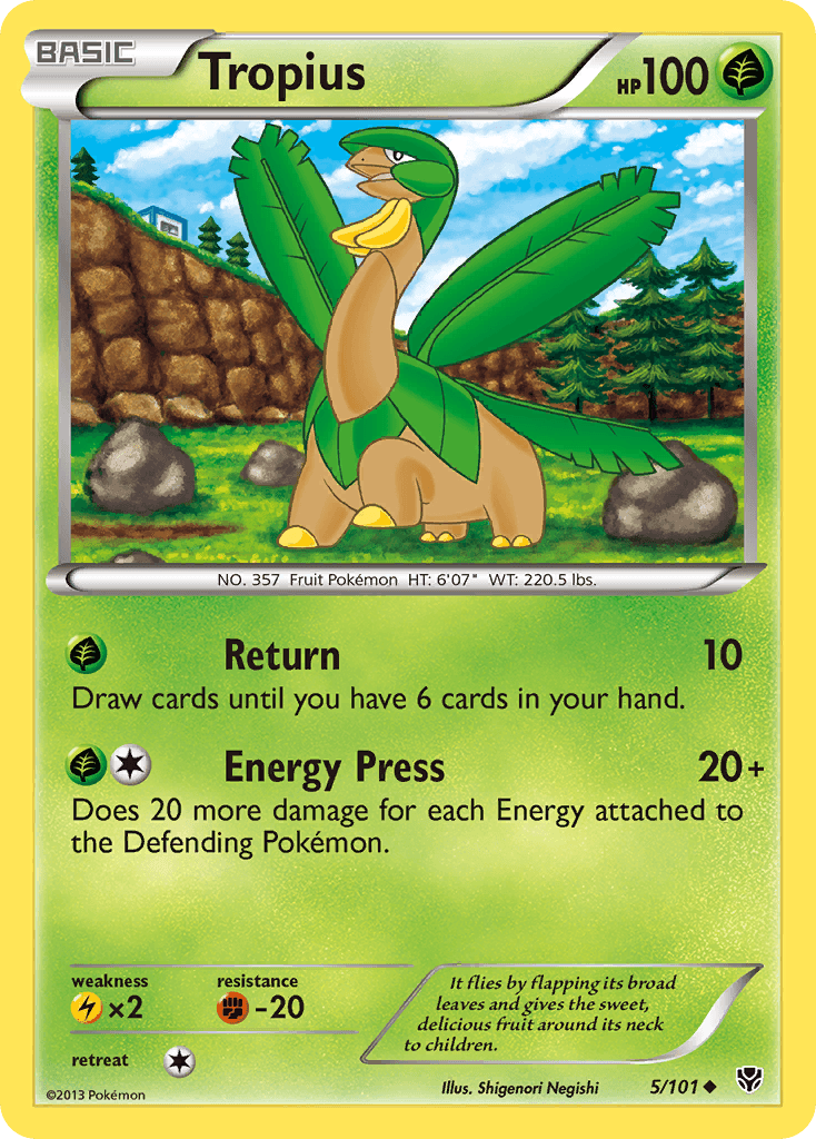 Tropius from Plasma Blast