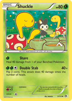 Shuckle from Legendary Treasures #3