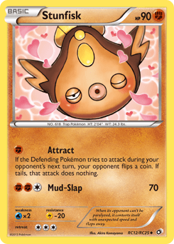 Stunfisk from Legendary Treasures #RC12