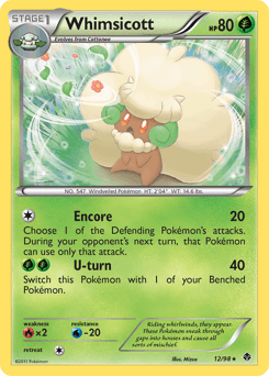 Whimsicott from Emerging Powers #12