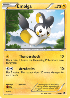 Emolga from Emerging Powers #32