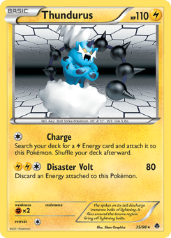 Thundurus from Emerging Powers #35