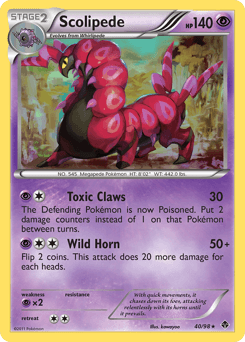 Scolipede from Emerging Powers #40