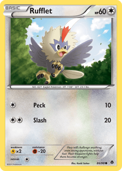 Rufflet from Emerging Powers #86