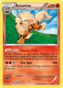 Arcanine from Next Destinies #12