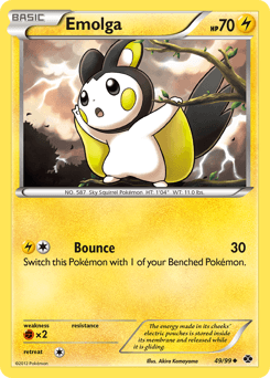 Emolga from Next Destinies #49