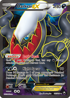 Darkrai-EX from Dark Explorers #107