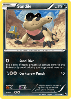 Sandile from Dark Explorers #64