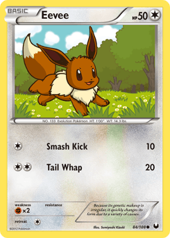 Eevee from Dark Explorers #84