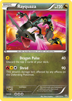 Rayquaza from Dragons Exalted #128