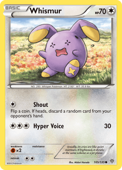 Whismur from Plasma Storm #105