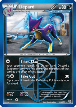 Liepard from Plasma Storm #84