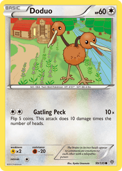 Doduo from Plasma Storm #99