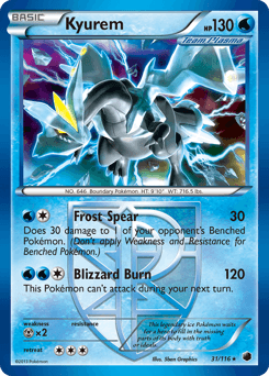 Kyurem from Plasma Freeze #31