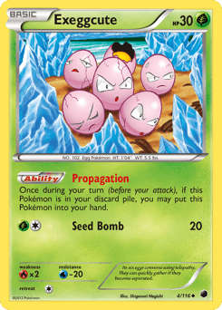 Exeggcute from Plasma Freeze #4