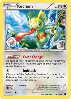 Kecleon from Plasma Freeze #94