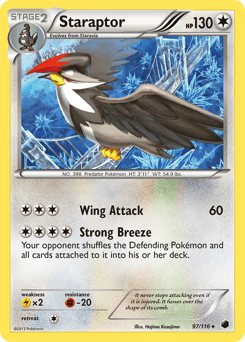 Staraptor from Plasma Freeze #97