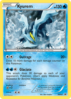 Kyurem from BW Black Star Promos #BW44