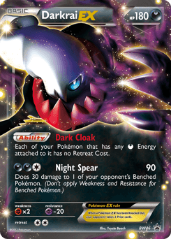 Darkrai-EX from BW Black Star Promos #BW46