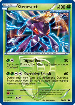 Genesect from BW Black Star Promos #BW86
