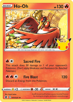 Ho-Oh from Celebrations