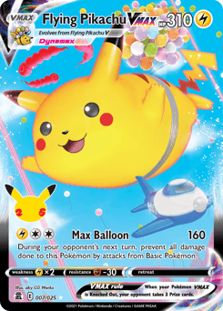Flying Pikachu VMAX from Celebrations