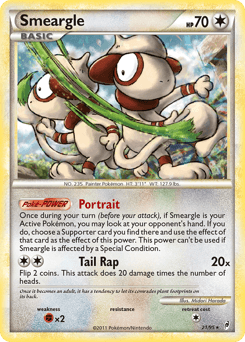 Smeargle from Call of Legends #21