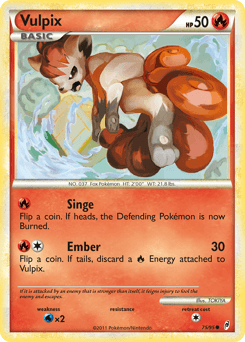 Vulpix from Call of Legends #75