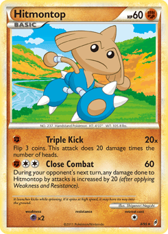 Hitmontop from Call of Legends #8