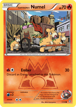 Team Magma's Numel from Double Crisis
