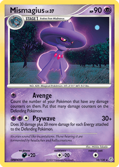 Mismagius from Diamond & Pearl #10