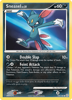 Sneasel from Diamond & Pearl #100