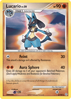 Lucario from Diamond & Pearl