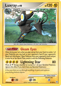Luxray from Diamond & Pearl