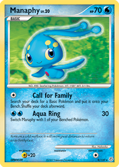 Manaphy from Diamond & Pearl #9
