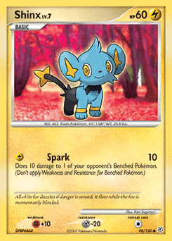 Shinx from Diamond & Pearl #98