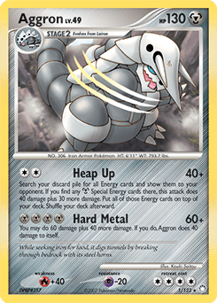 Aggron from Mysterious Treasures