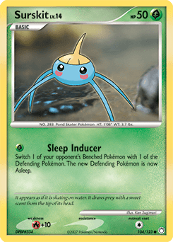 Surskit from Mysterious Treasures #104