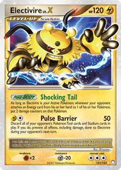 Electivire LV.X from Mysterious Treasures #121